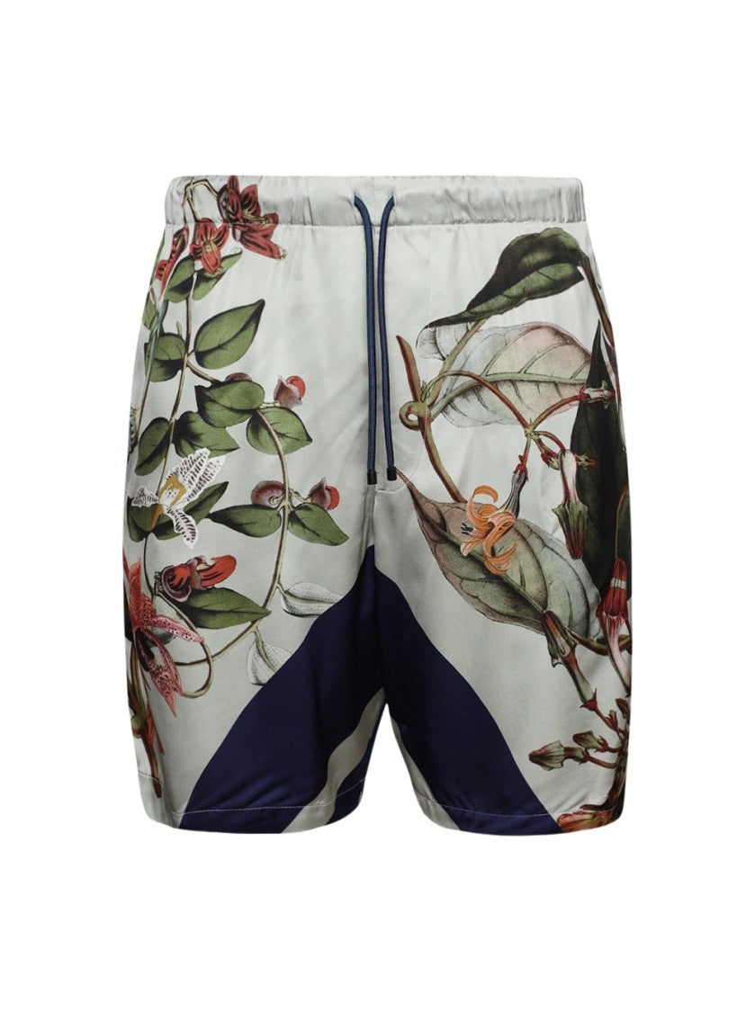 Dries Van Noten Piperi Printed Shorts