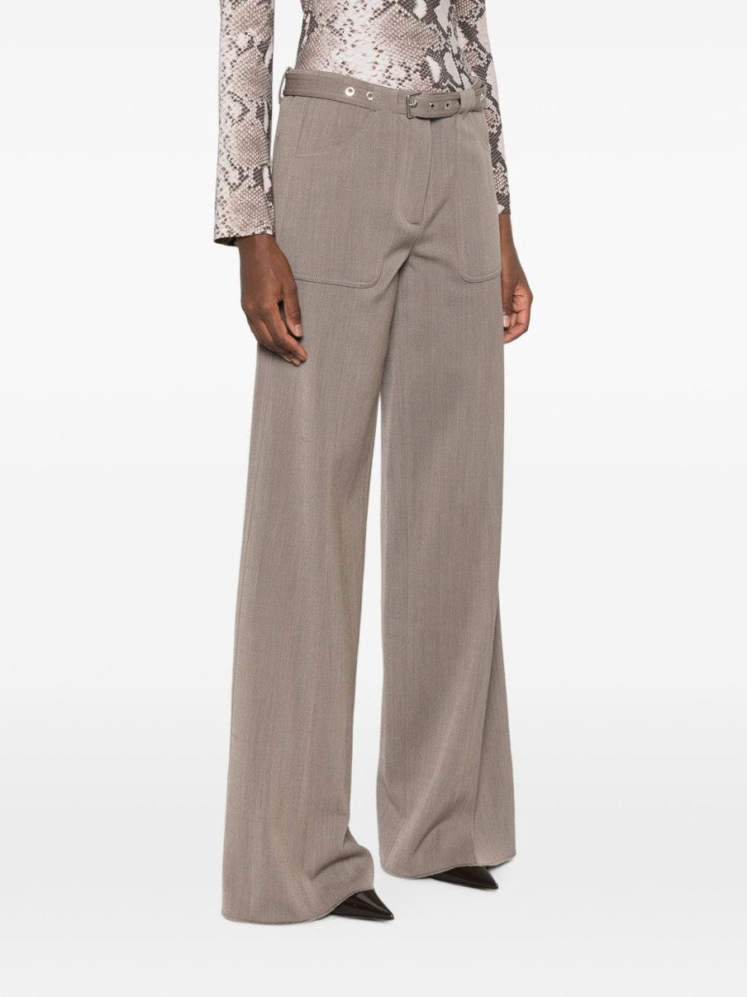 Seafarer High Waist Belted Wide-Leg Pants