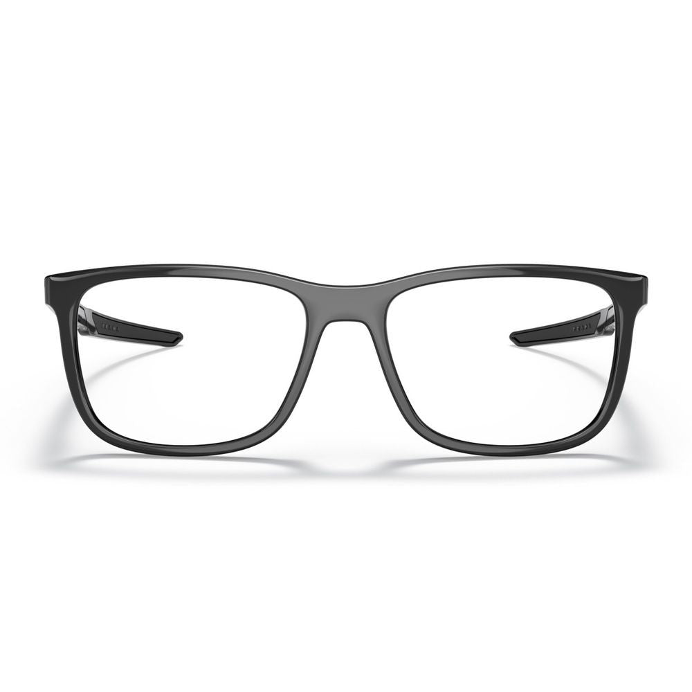 Prada Linea Rossa Ps 07Ov Soft Rectangular Black Nylon Fiber Eyeglasses