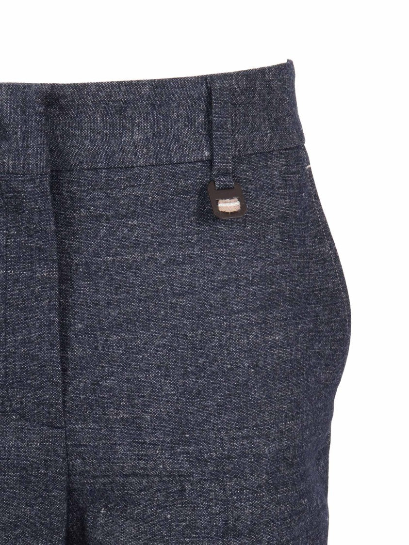 Lorena Antoniazzi Tailored Straight Leg Pants With Structured Waistband