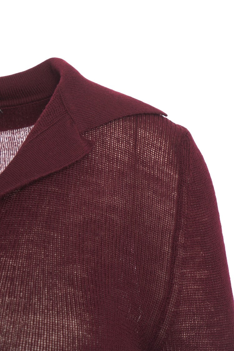 Grifoni Knitted Polo Shirt