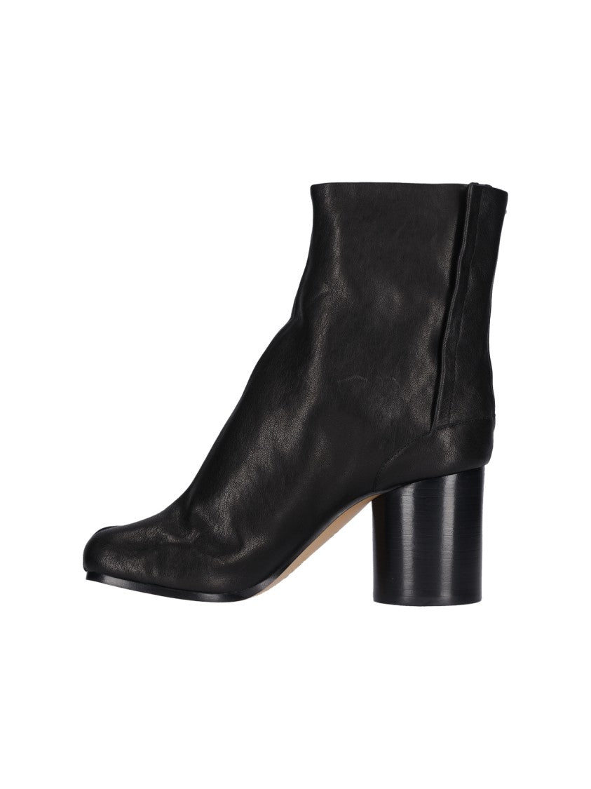 Maison Margiela Black Nubuck Leather Tabi Boots