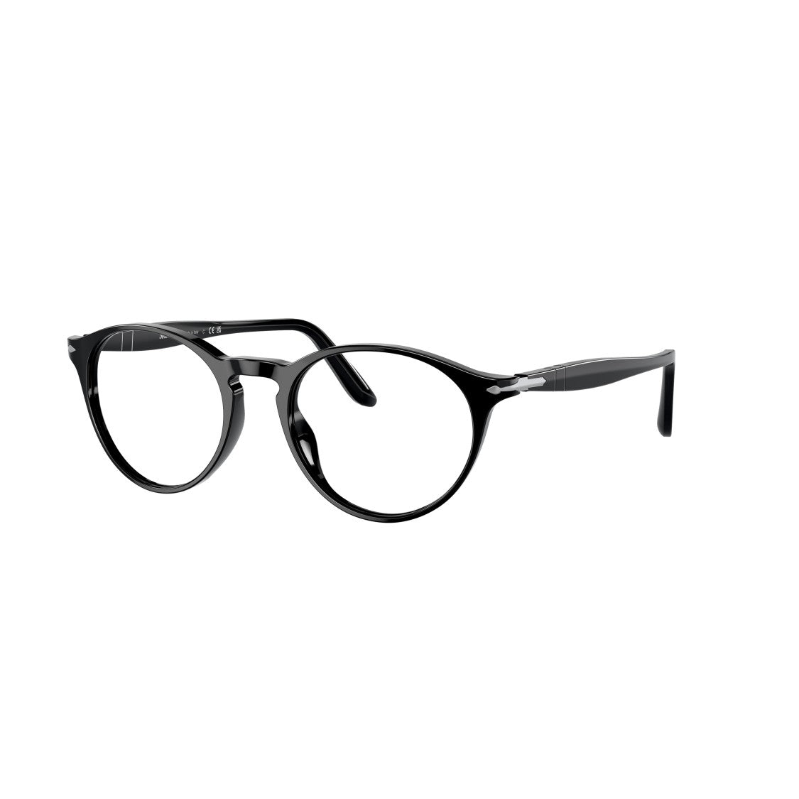Persol 0Po3092v Classic Round Frame Eyeglasses With Keyhole Bridge