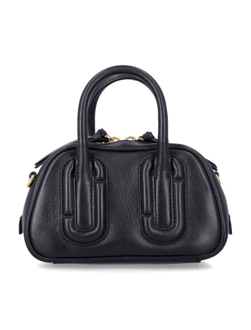 Marc Jacobs The Micro Bauletto Leather Top-Handle Bag