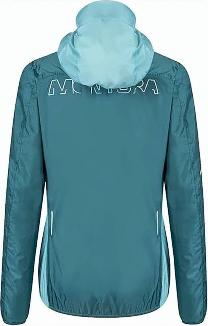 Montura Two-Tone Women's Jacket With Bold Logo Detail