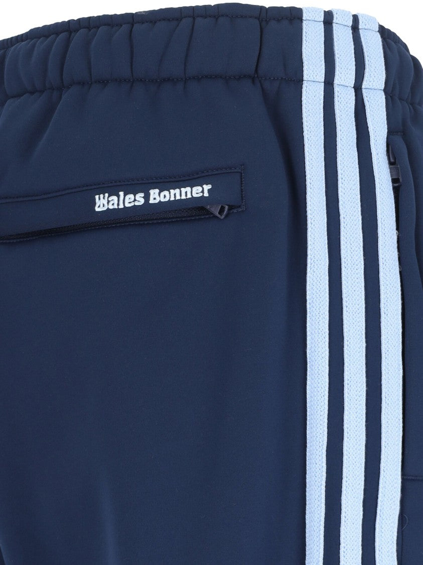 Adidas X Wales Bonner Track Pants In Blue Fabric