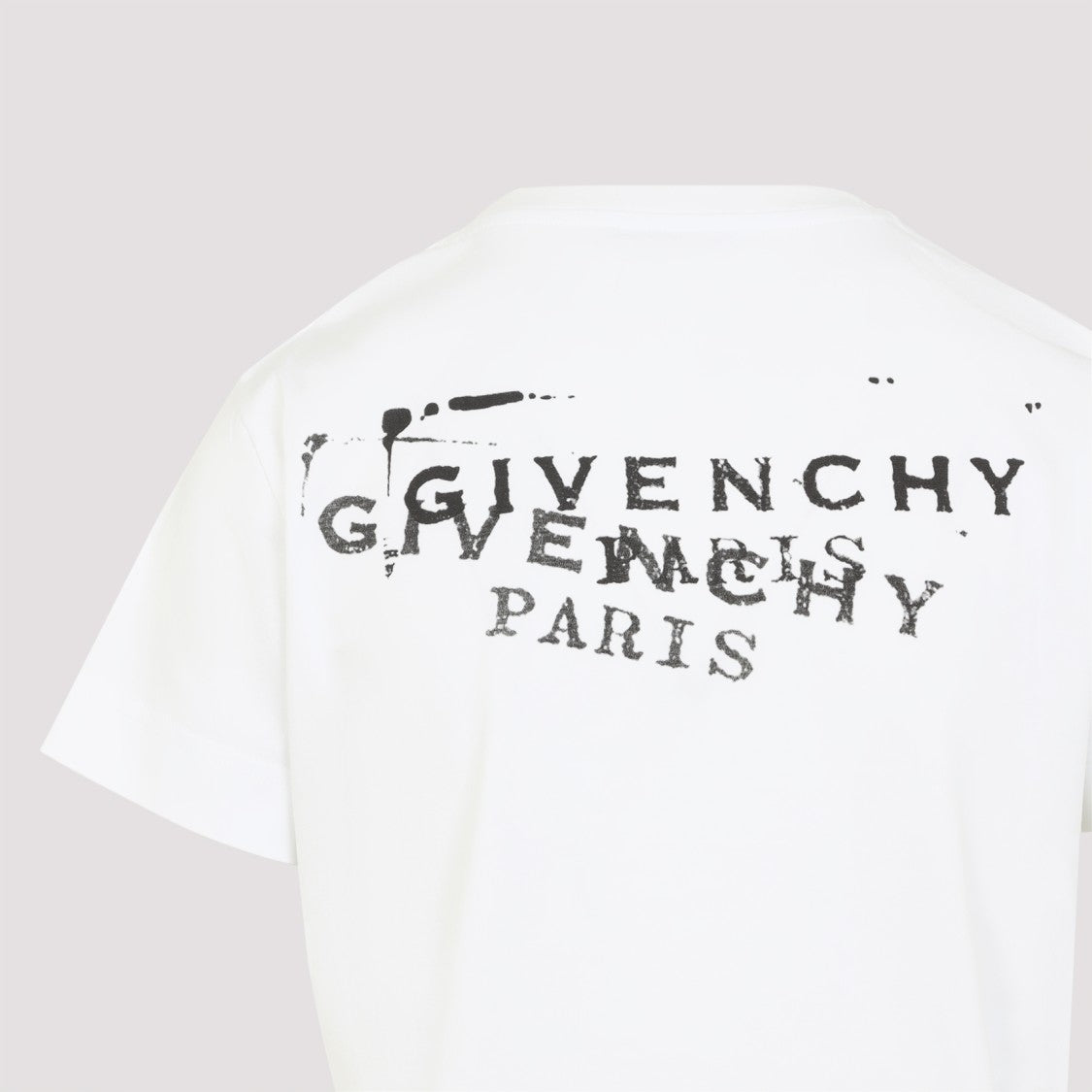 Givenchy White Cotton T-Shirt