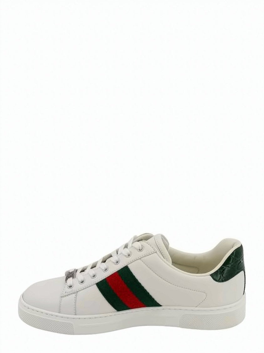 Gucci Gucci Low-Top Sneakers With Green