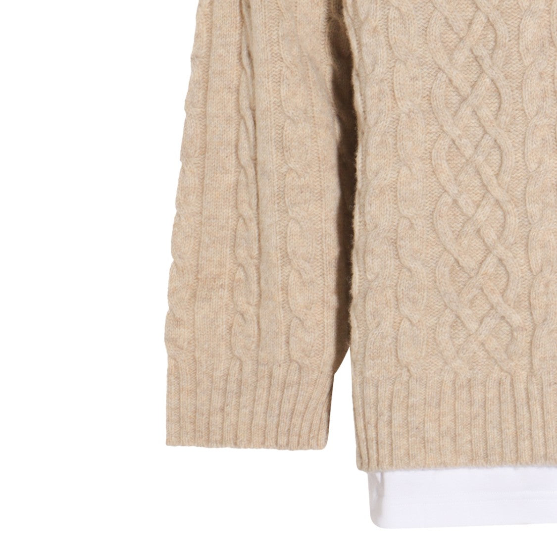 Moschino Beige Wool Knitwear