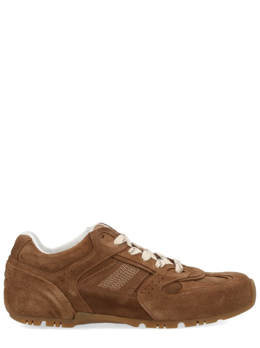 Alohas Brown Tb.56 Perforated Side Sneakers