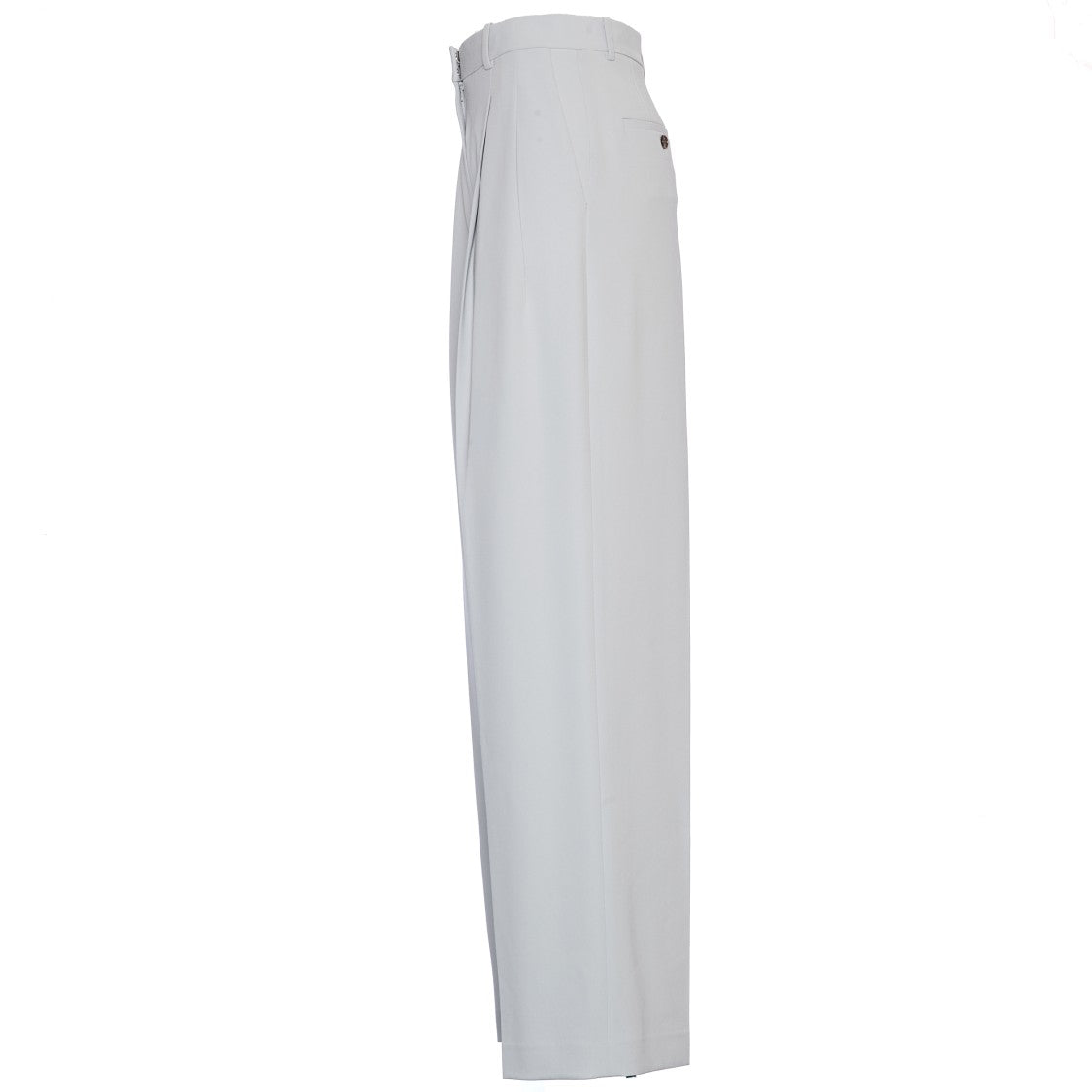 Theory Platinum Pantaloni Doppia Pinces With Functional Pockets