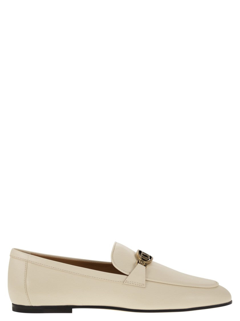 Tod's Goatskin Leather Moccasin