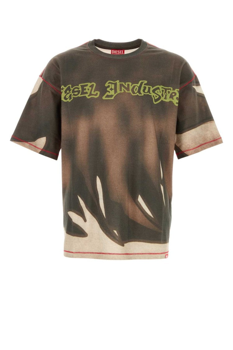 Diesel Printed Cotton T-Shirt