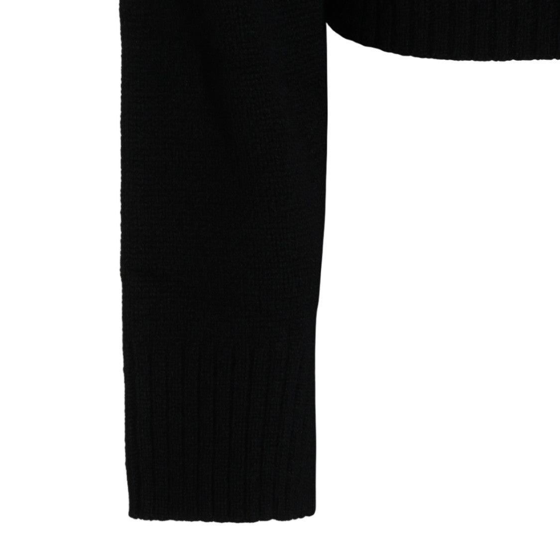 Allude Long-Sleeve Ribbed V-Neck Cardigan