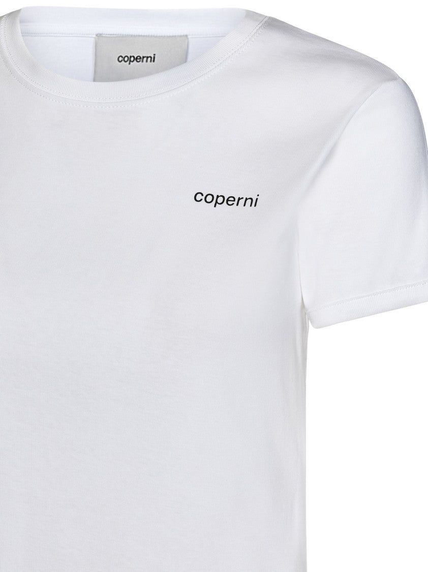Coperni White Slim Fit T-Shirt