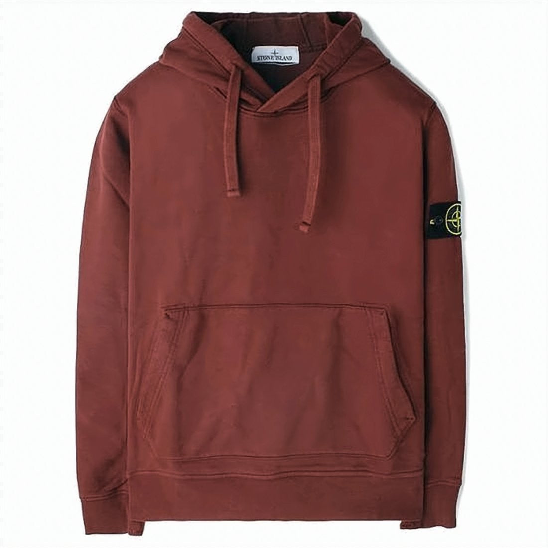 Stone Island Earthy Brown Hooded Sweatshirt