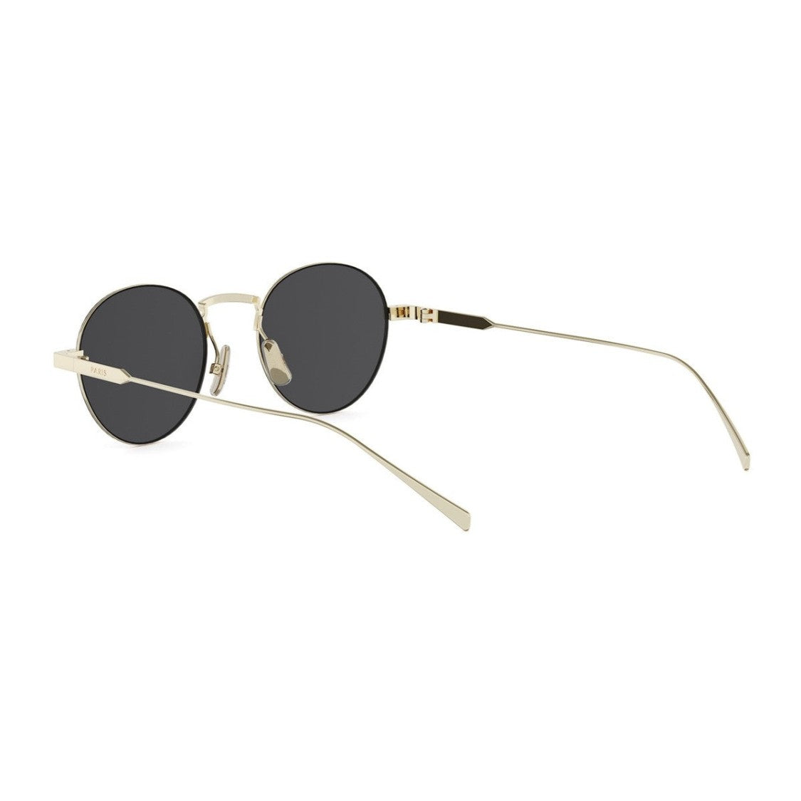 Celine Gold Metal Cl40346u Metal Round Sunglasses