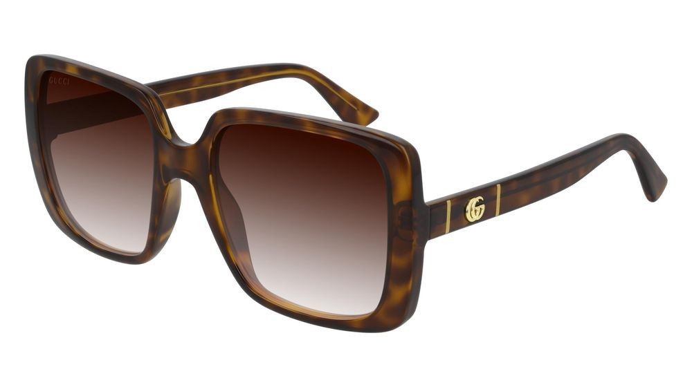 Gucci Havana Gg0632s Tortoiseshell Sunglasses
