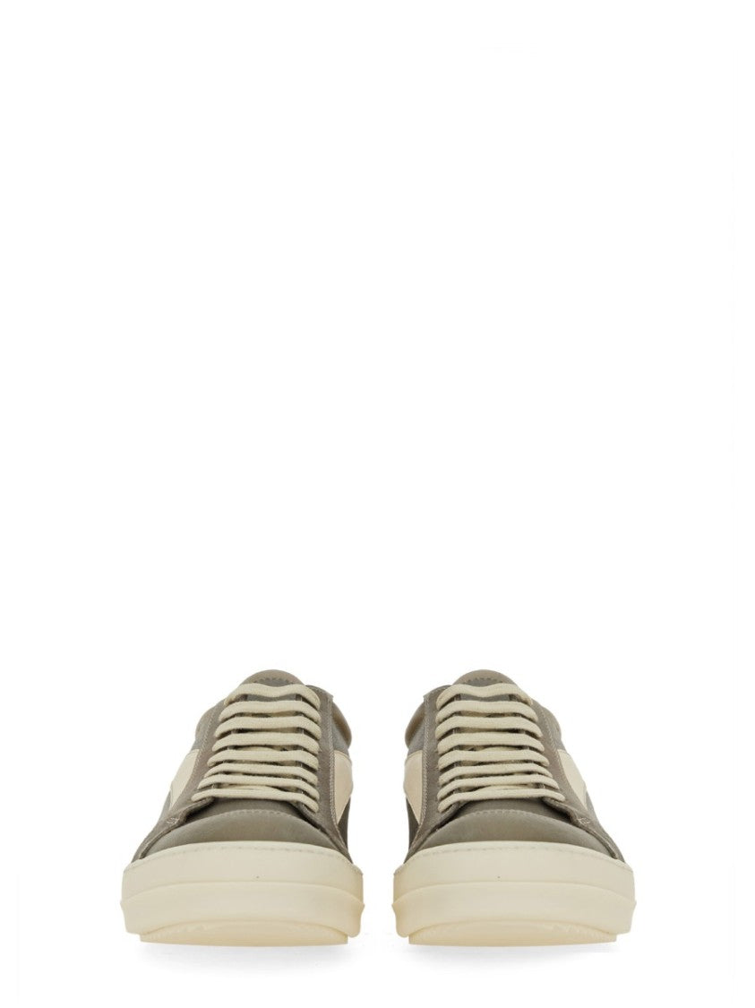 Rick Owens Calf Leather Vintage Sneakers