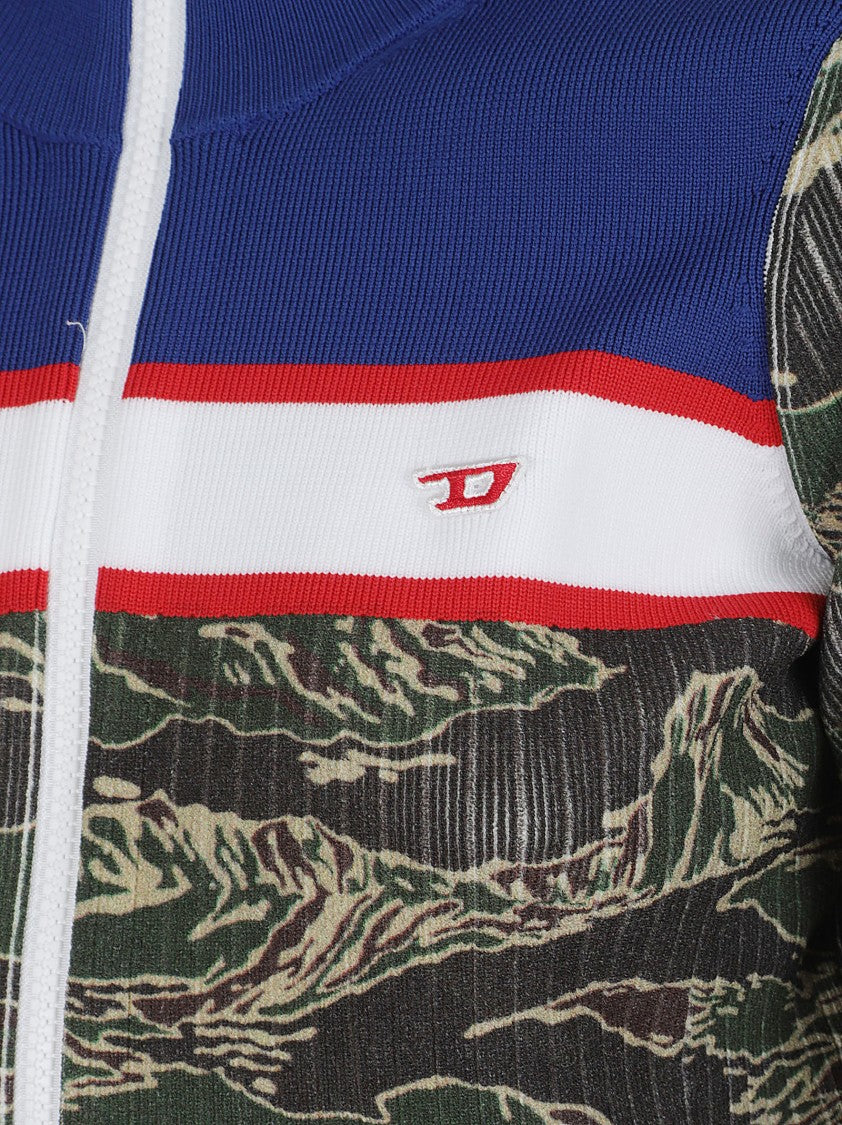 Diesel High Neck Slim-Fit Sweater