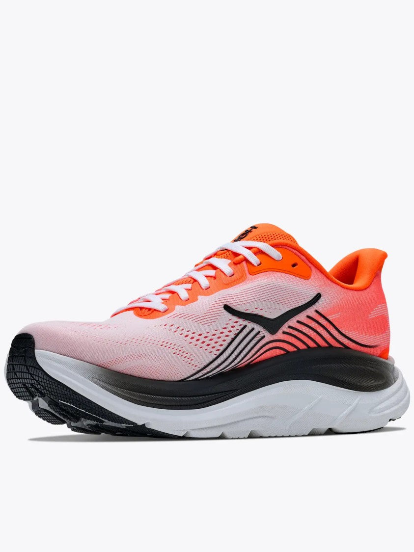 Hoka Gradient Mesh Sneakers With Cushioned Sole And Textured Outsole