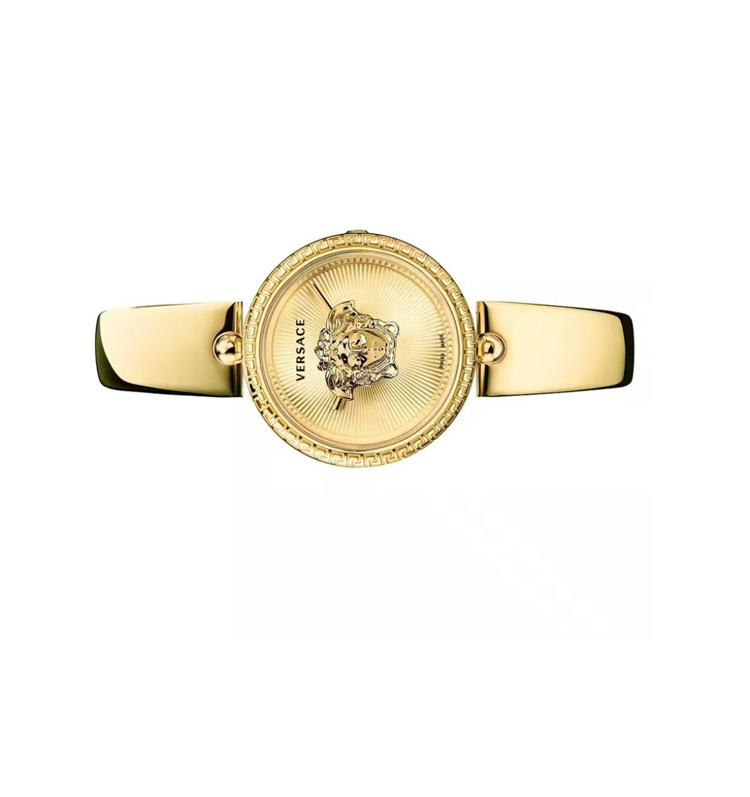 Versace Palazzo Empire 34Mm Women's Gold-Tone Quartz Watch — Gold Dial