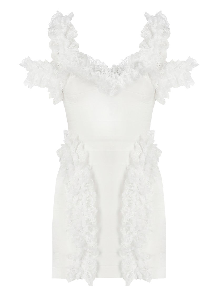 Self-Portrait White Self Portrait Viscose Blend