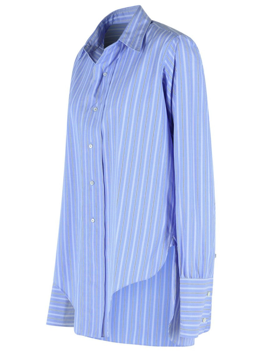 Maison Margiela Light Blue Cotton Shirt