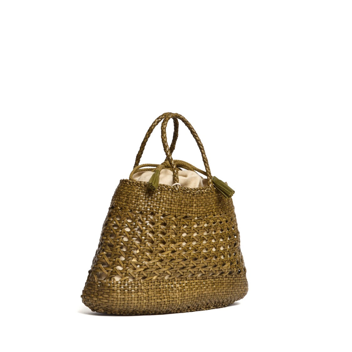 Dragon Diffusion Santa Cano Cotton Cannage Woven Tote Bag