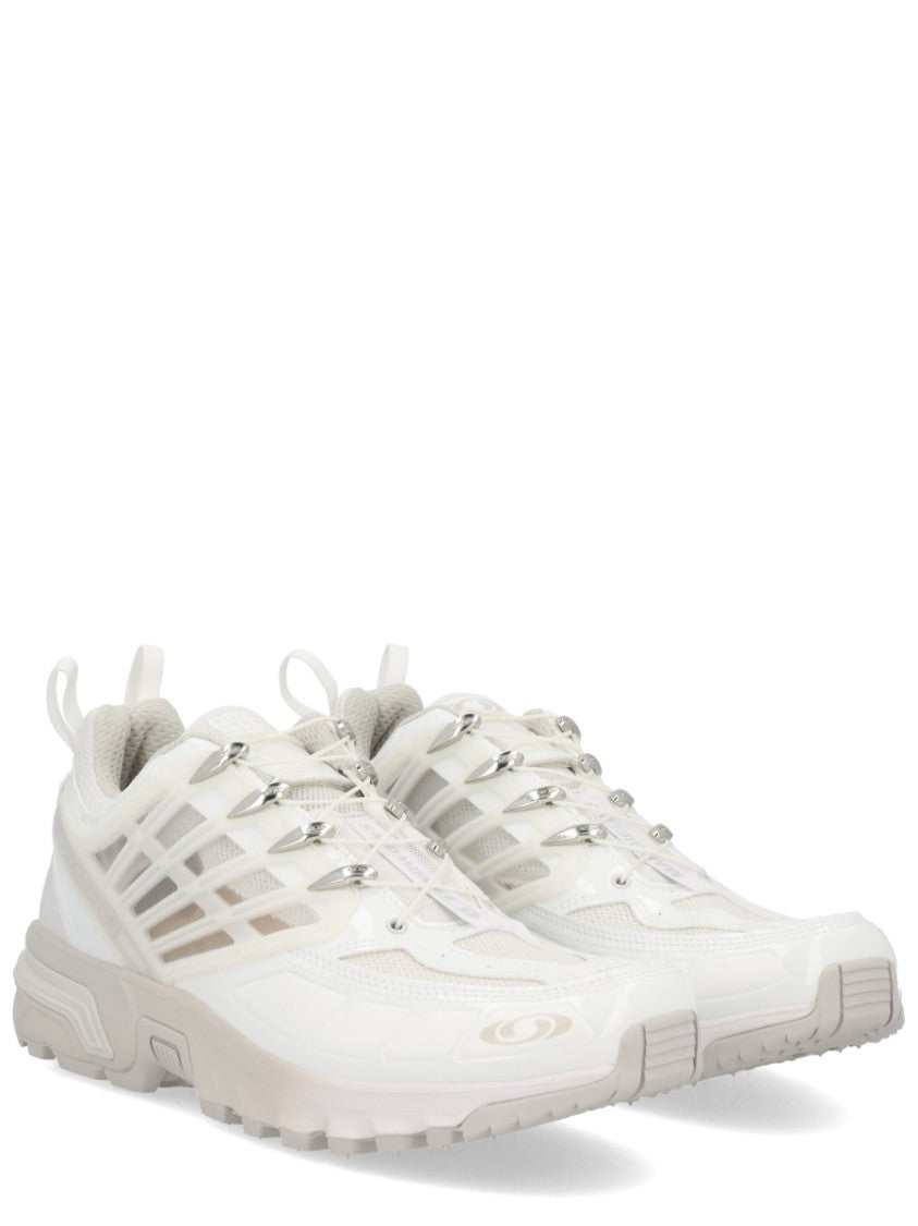 Mm6 By Maison Margiela X Salomon White Polyamide-Blend Acs Pro Sneakers