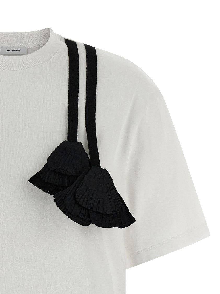 Ferragamo Floral Insert T-Shirt