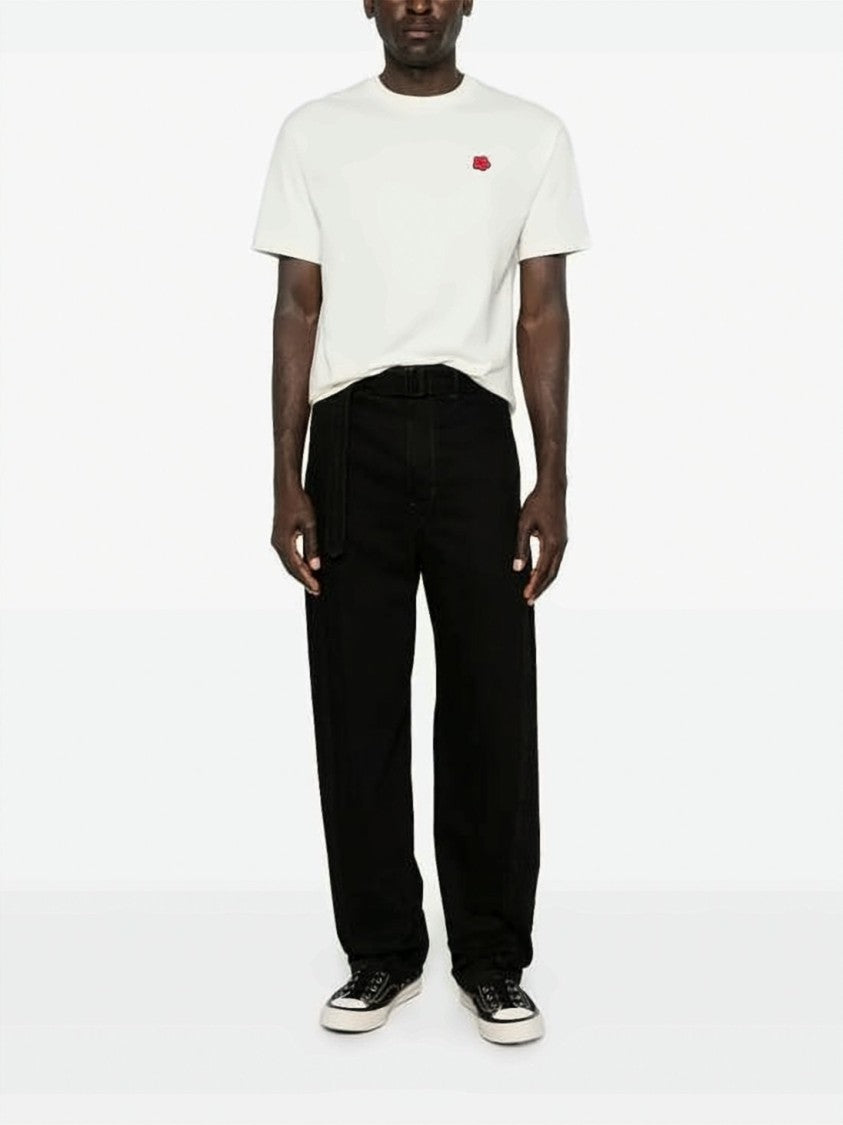 Kenzo Kenzo Classic White Floral Emblem T-Shirt