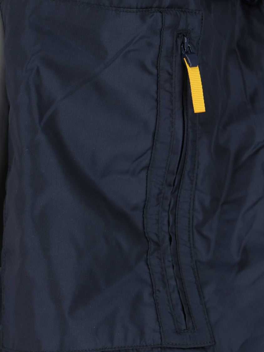 Aspesi Navy Blue Water-Repellent Nylon Shirt