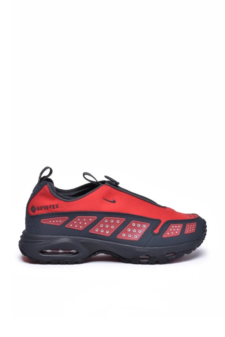 Nike Red/Black Synthetic Rubber Men's Air Max Sneakers