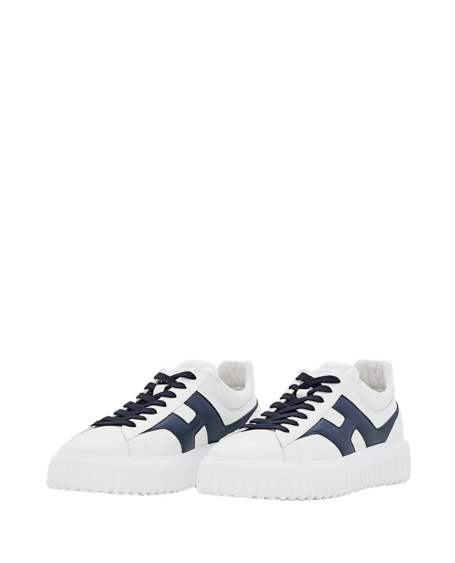 Hogan H-Stripes Laced Sneakers
