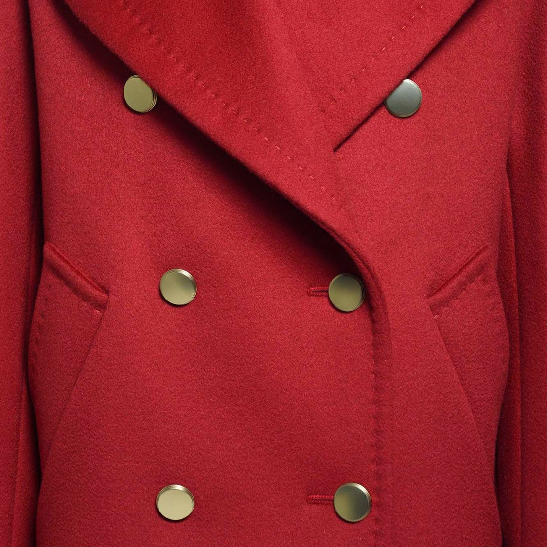 Max Mara Double-Breasted Oversized Cashmere Coat