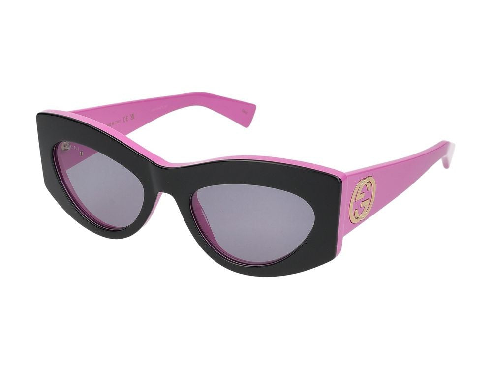 Gucci Sunglasses Gg1843s 005 Black Fuchsia Grey 53/20/140