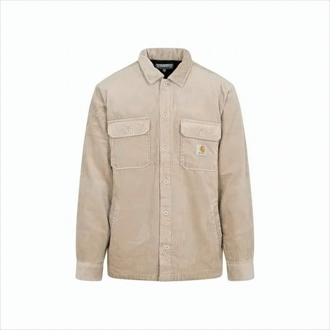 Carhartt Wip Corduroy Button-Up Shirt With Classic Collar