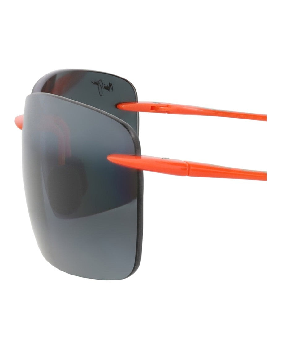 Maui Jim Shield-Frame Nylon Sunglasses