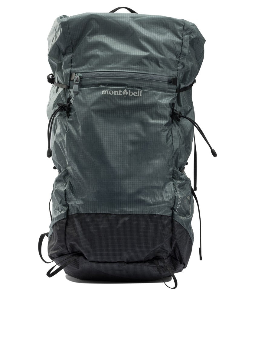 Montbell Lightweight Roll-Top Backpack With Versatile Pockets