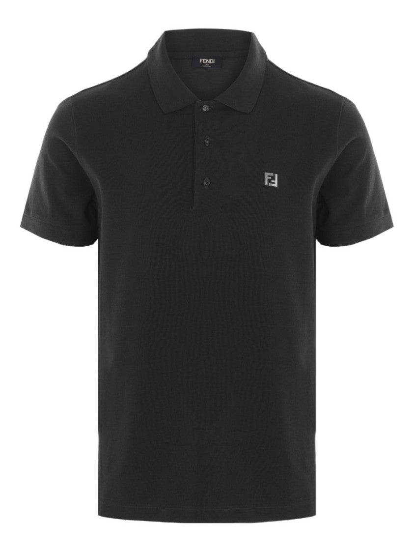 Fendi Classic Short-Sleeve Polo Shirt