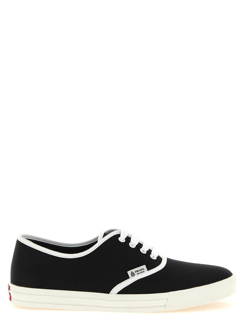 Prada Cotton Drill Sneakers