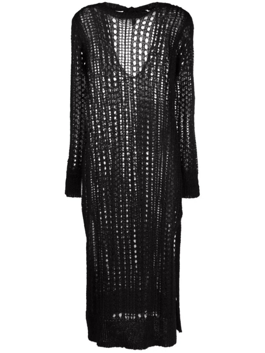 Ganni Mohair Lace Dress