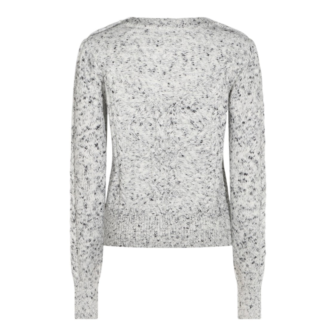 Isabel Marant Étoile Textured Knit Sweater With Button Detail And Ribbed Finish