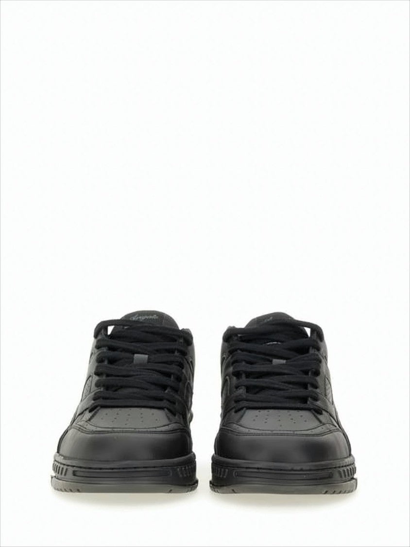 Axel Arigato Low-Top Sneakers With Suede Accents And Gold Branding