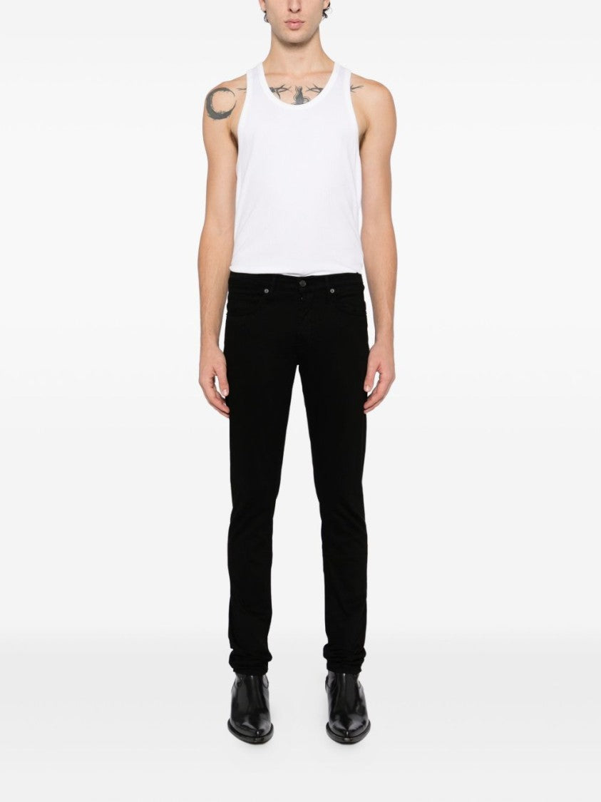 Tom Ford Scoop Neck Off-White Sleeveless Top