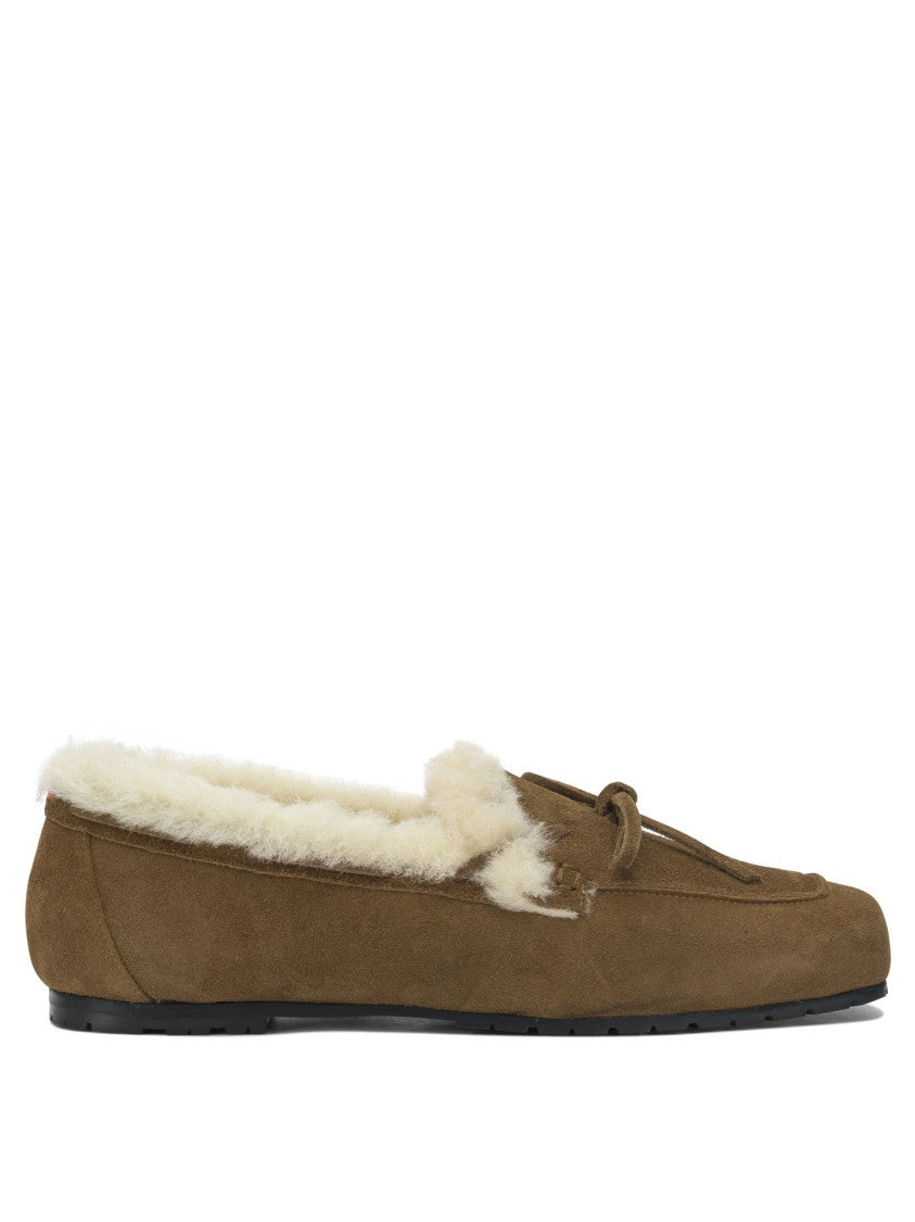 Aeydē Soft Cow Suede Loafers