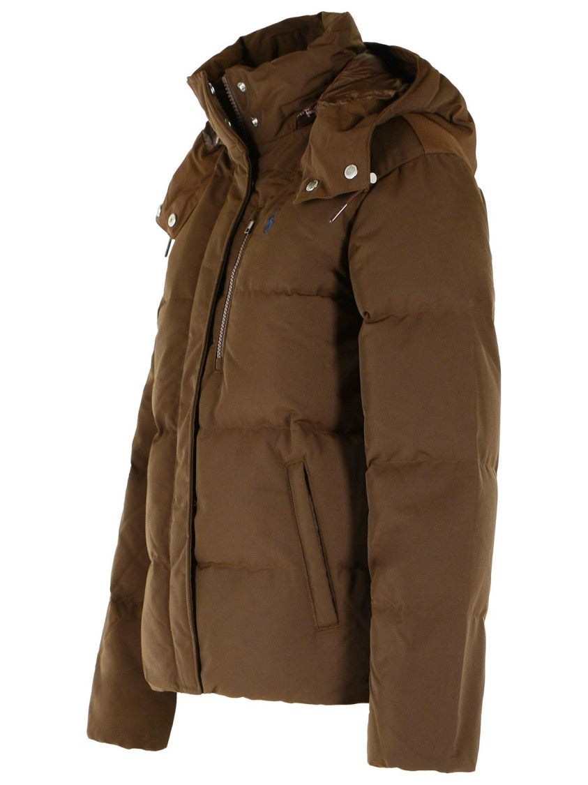Polo Ralph Lauren Brown Polyester Down Jacket