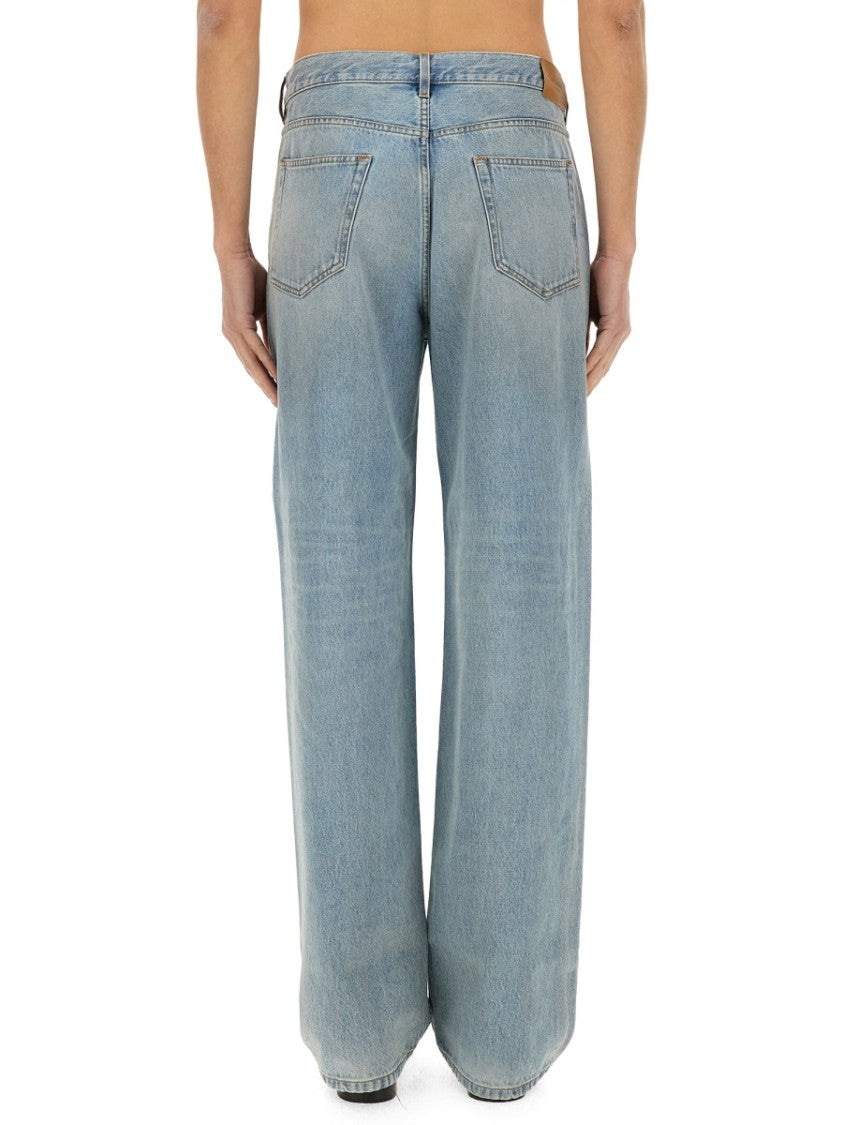 Saint Laurent Baggy Denim Jeans