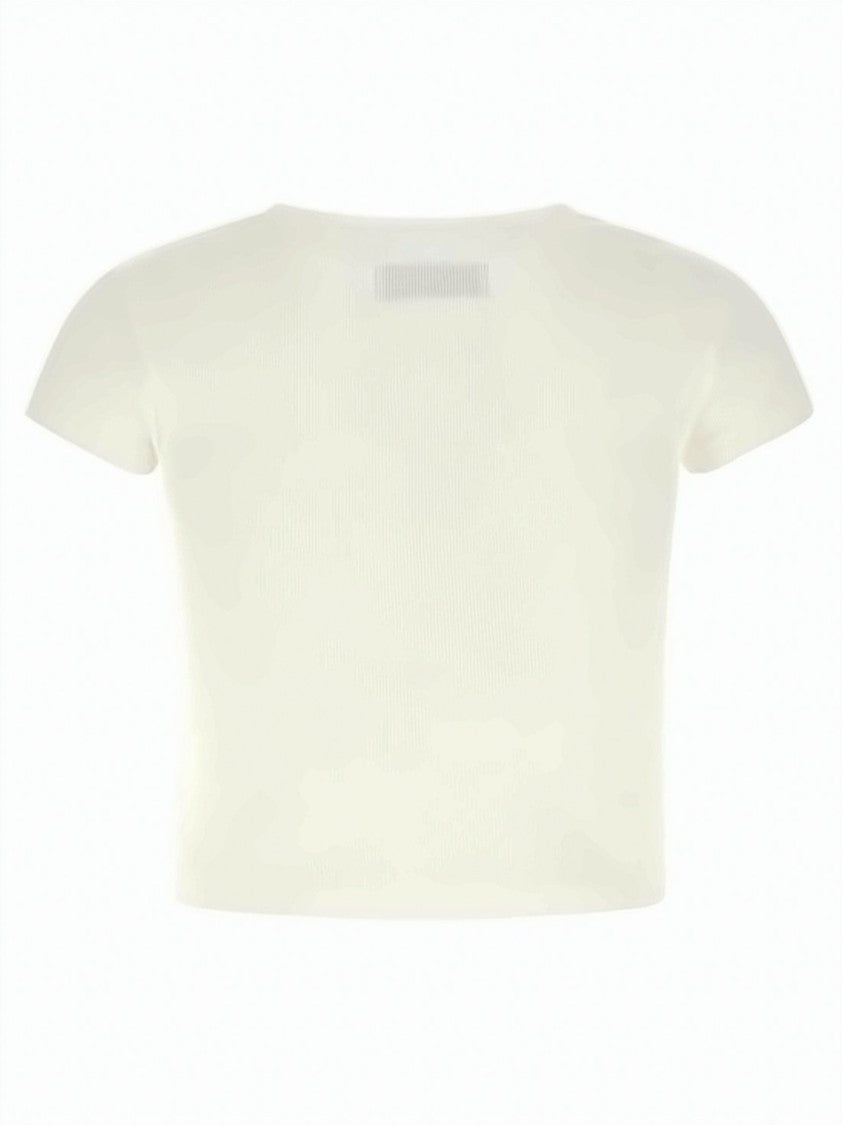 Vivienne Westwood Cropped Short-Sleeved T-Shirt With Bold Graphic Emblem